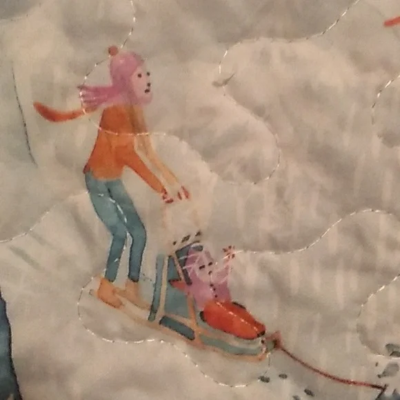 🙊  Elise &  James Pillow Village Holiday  Bedding Case ELC 💚🤍💙💕💜💛🧡 - Picture 9 of 15